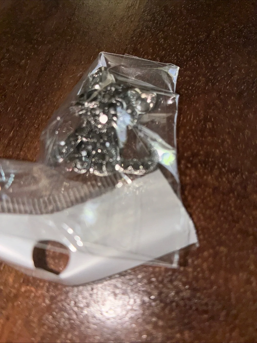 Silver Cat Comb Charm Pen